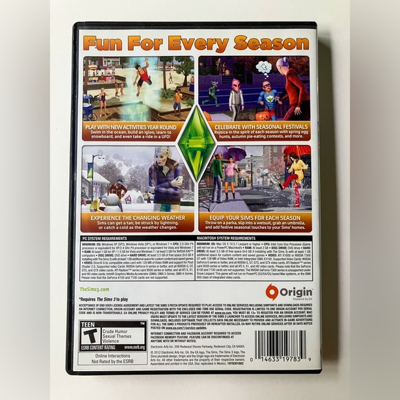 The Sims 3: Seasons [Expansion Pack] (Windows/Mac, 2012) - Picture 4 of 6